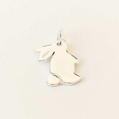 The Bunny Hop Charm - 925 sterling silver charm by OJA Silver