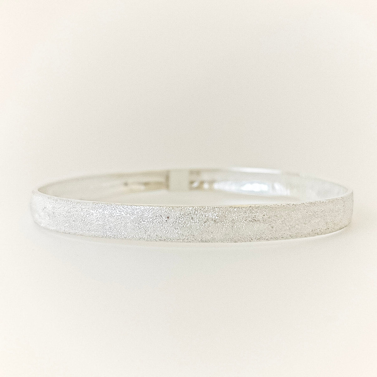 Brushed Silver Bracelet - 925 sterling silver bracelet by OJA Silver