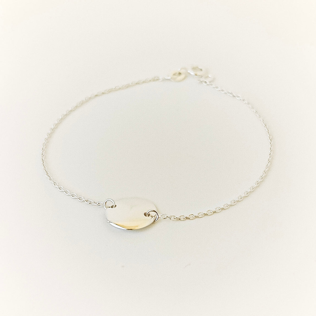 Halo Chain Bracelet - 925 sterling silver bracelet by OJA Silver