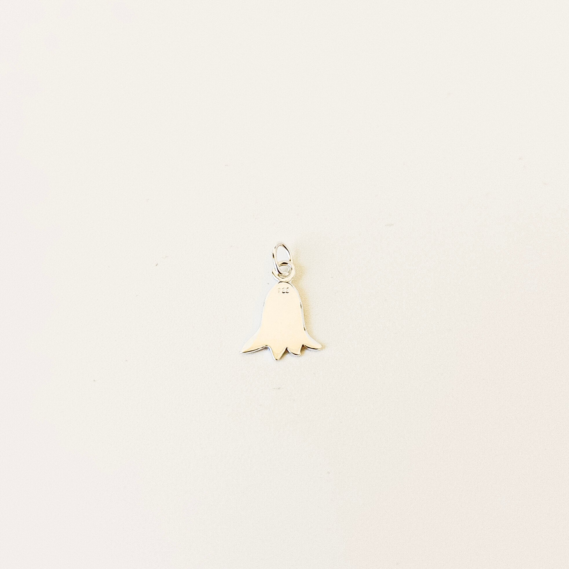 The Ghost Charm detail - solid 925 silver close-up