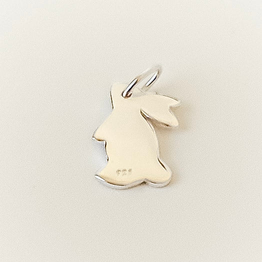 The Bunny Hop Charm lifestyle - sterling silver charm OJA Silver