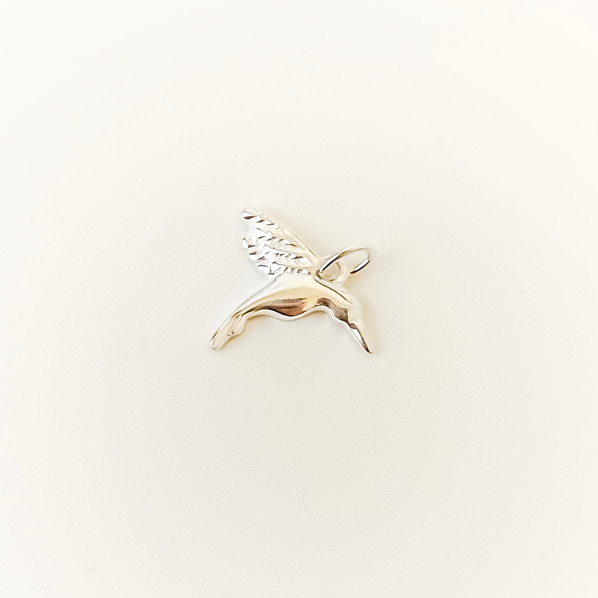 The Hummingbird Charm - 925 sterling silver charm by OJA Silver
