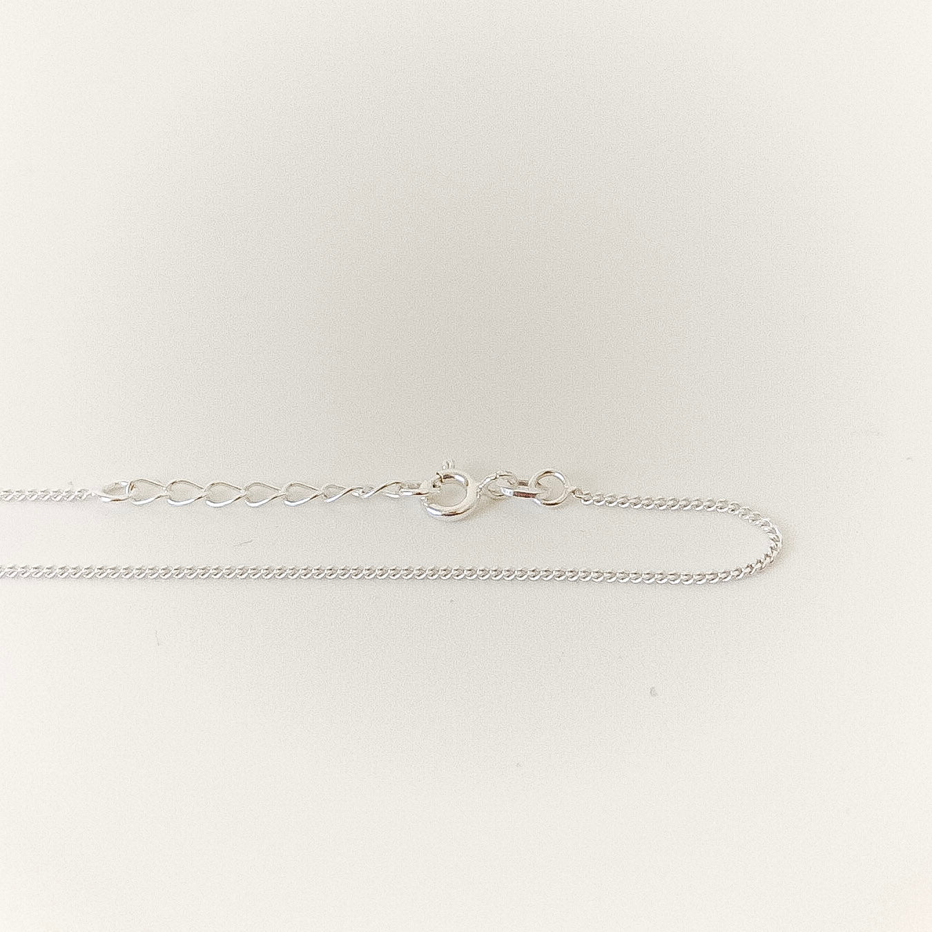 Textured Disc Necklace - OJA Silver 925 sterling silver necklace
