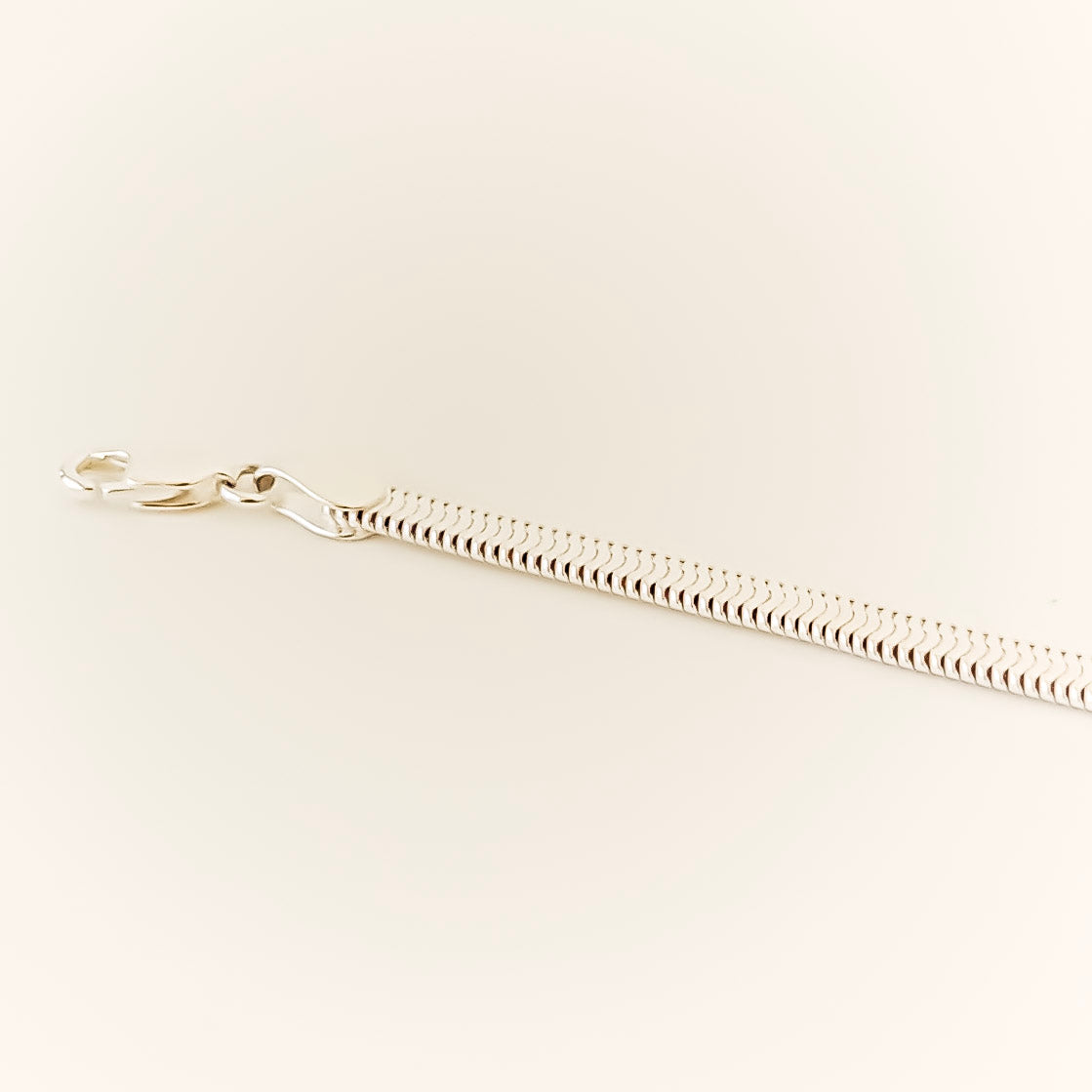 Herringbone Chain Bracelet - 925 sterling silver bracelet UK