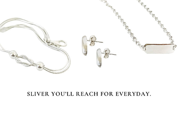 everyday silver jewellery