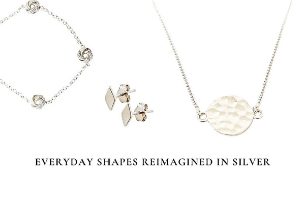 everyday shapes in jewellery
